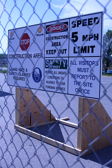 Construction on the Auditorium, later named the BYU-Idaho Center.
