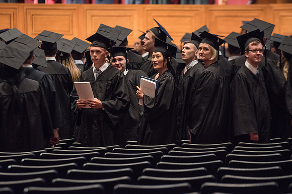 BYU-Idaho Graduation. Graduates during Commencement. Spring Semester