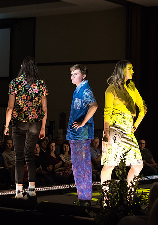 The Apricitiy Student Fashion Show, bringing the "warmth of the sun during winter."