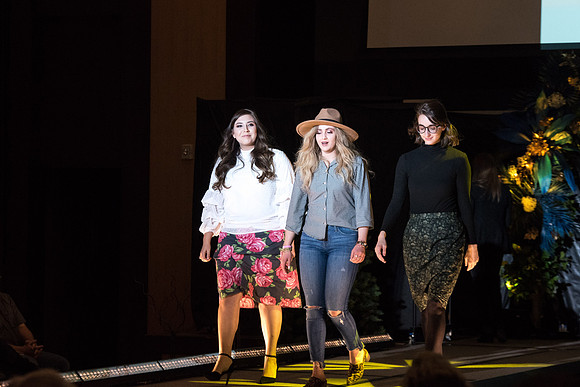 The Apricitiy Student Fashion Show, bringing the "warmth of the sun during winter."
