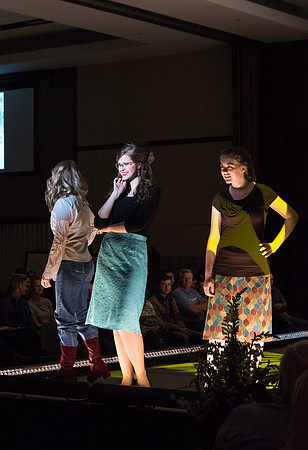 The Apricitiy Student Fashion Show, bringing the "warmth of the sun during winter."