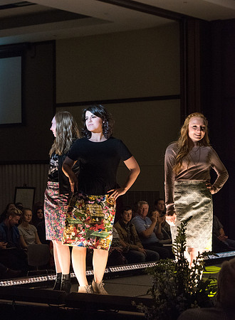 The Apricitiy Student Fashion Show, bringing the "warmth of the sun during winter."