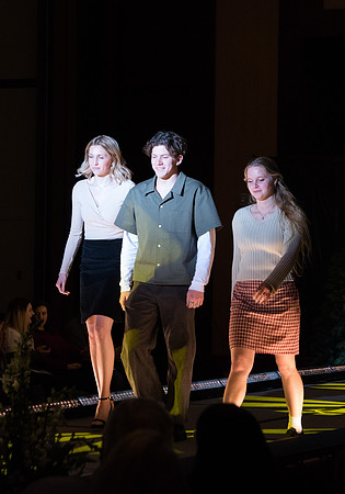 The Apricitiy Student Fashion Show, bringing the "warmth of the sun during winter."