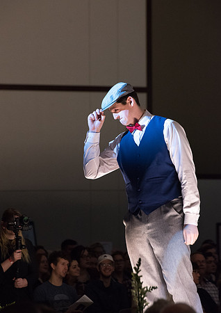 The Apricitiy Student Fashion Show, bringing the "warmth of the sun during winter."