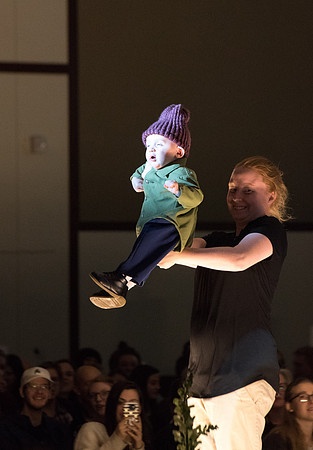 The Apricitiy Student Fashion Show, bringing the "warmth of the sun during winter."