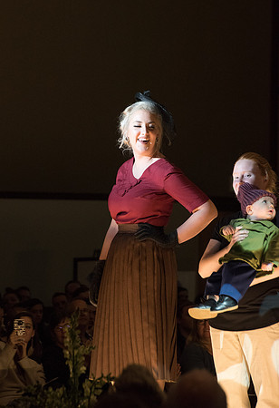 The Apricitiy Student Fashion Show, bringing the "warmth of the sun during winter."