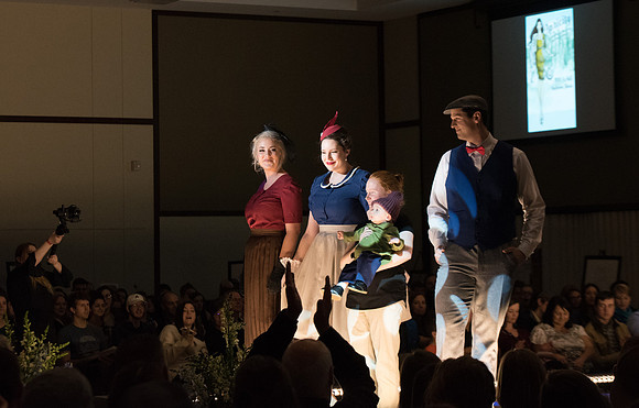 The Apricitiy Student Fashion Show, bringing the "warmth of the sun during winter."