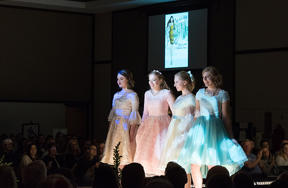 The Apricitiy Student Fashion Show, bringing the "warmth of the sun during winter."