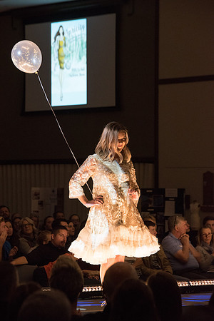 The Apricitiy Student Fashion Show, bringing the "warmth of the sun during winter."