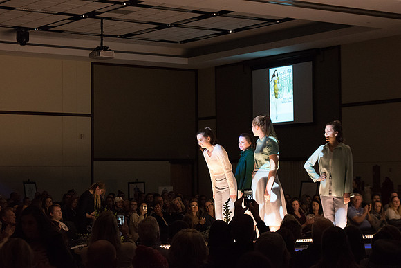 The Apricitiy Student Fashion Show, bringing the "warmth of the sun during winter."