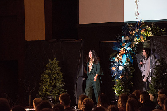 The Apricitiy Student Fashion Show, bringing the "warmth of the sun during winter."