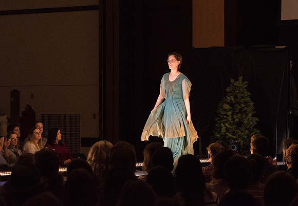 The Apricitiy Student Fashion Show, bringing the "warmth of the sun during winter."