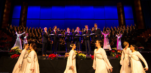 BYU-Idaho Choirs and Orchestra perform at A BYU-Idaho Christmas Concert featuring The King Singers.