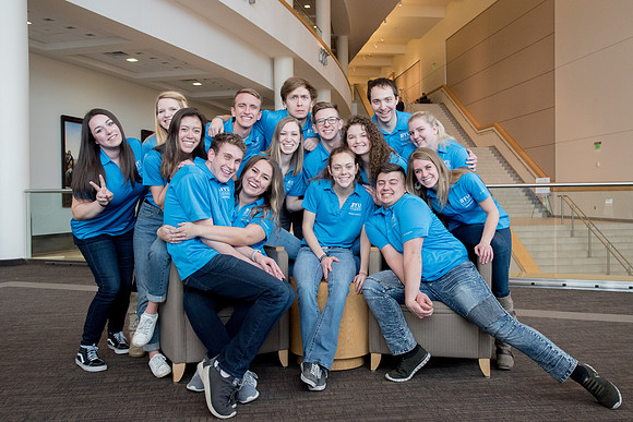 Student Support Leaders group pictures.  Jan 2019