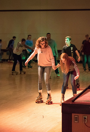 New and returning student came out for I-Night, playing games, contests, and activities.
