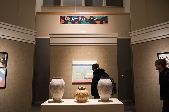 Faculty Art Show Reception - Jan 2019