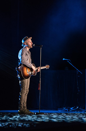 Songwriter and Singer, Mat Kearney, performs at BYU-Idaho.