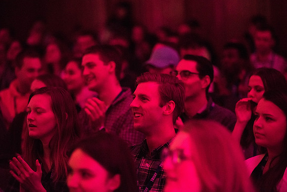 Students gather for the 1st Friday of the semester to play games, eat, dance, and have fun. January 2019