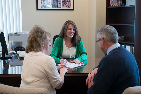 Beehive Credit Union marketing photos with Brent & Gaylynn Bean.