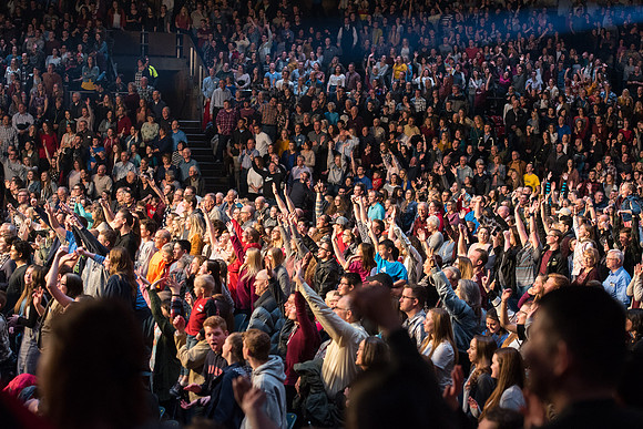 BYU Vocal Point sang their hearts out on stage to an excited and enthusiastic crowd of fans. January 2019