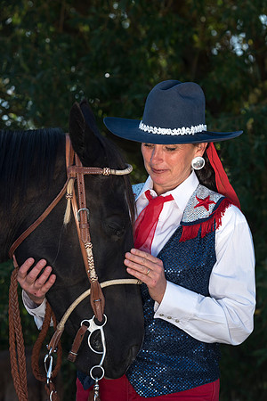 Julie Lee is an Americana horseback rider and has been affiliated with teaching at BYU-Idaho.