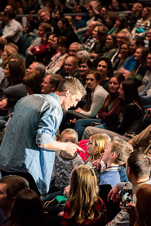 Vocal Point, a popular male a cappella group from BYU, entertains audiences throughout the world with their stunning, high-energy performances and elaborate, cinematographic music videos.