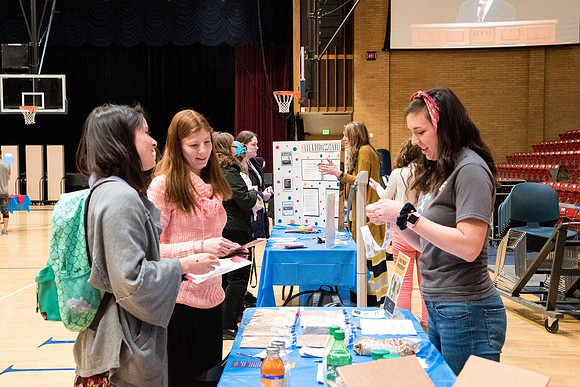 Wellness Fair is for students to learn more about taking charge of their health and win some fun prizes!