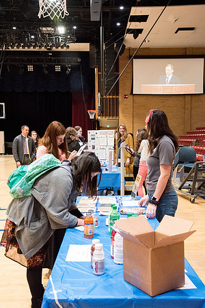 Wellness Fair is for students to learn more about taking charge of their health and win some fun prizes!