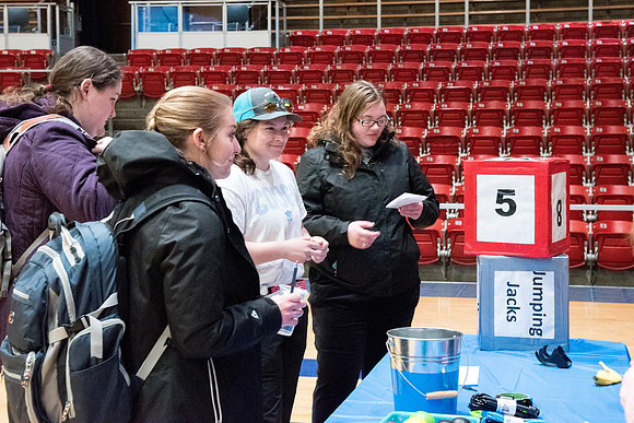 Wellness Fair is for students to learn more about taking charge of their health and win some fun prizes!