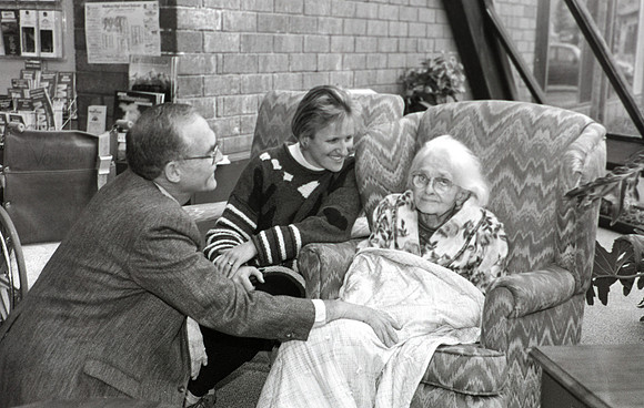 Olga Campworth and Franchesca - Nov 1997