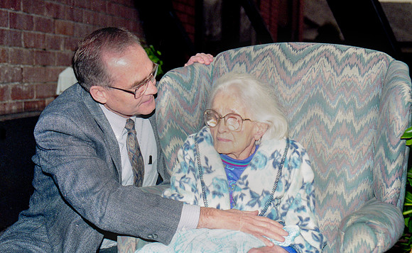 Olga Campworth and Franchesca - Nov 1997
