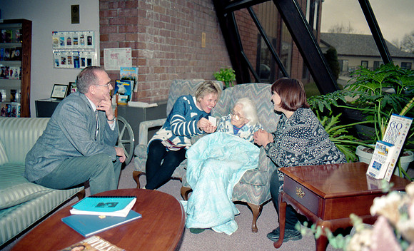 Olga Campworth and Franchesca - Nov 1997