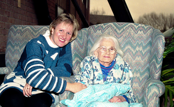 Olga Campworth and Franchesca - Nov 1997