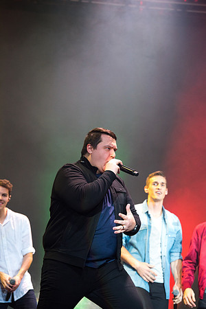 BYU Vocal Point sang their hearts out on stage to an excited and enthusiastic crowd of fans. January 2019