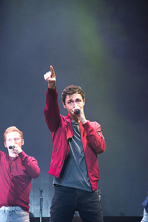 BYU Vocal Point sang their hearts out on stage to an excited and enthusiastic crowd of fans. January 2019
