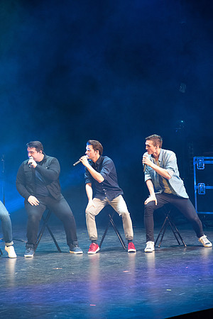 BYU Vocal Point sang their hearts out on stage to an excited and enthusiastic crowd of fans. January 2019