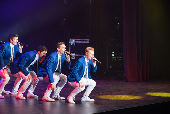 BYU Vocal Point sang their hearts out on stage to an excited and enthusiastic crowd of fans. January 2019