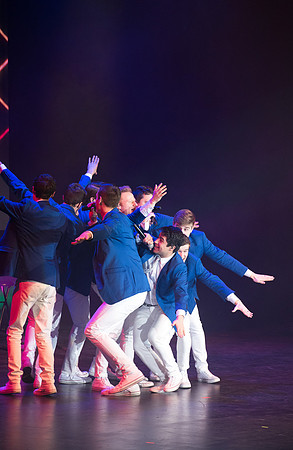 BYU Vocal Point sang their hearts out on stage to an excited and enthusiastic crowd of fans. January 2019