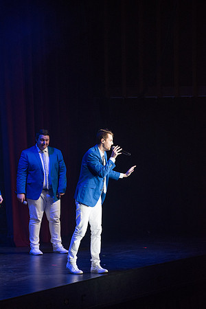 BYU Vocal Point sang their hearts out on stage to an excited and enthusiastic crowd of fans. January 2019