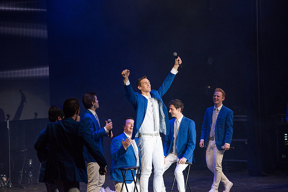 BYU Vocal Point sang their hearts out on stage to an excited and enthusiastic crowd of fans. January 2019