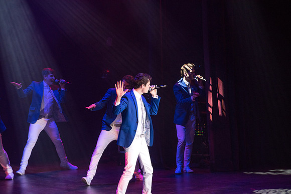 BYU Vocal Point sang their hearts out on stage to an excited and enthusiastic crowd of fans. January 2019