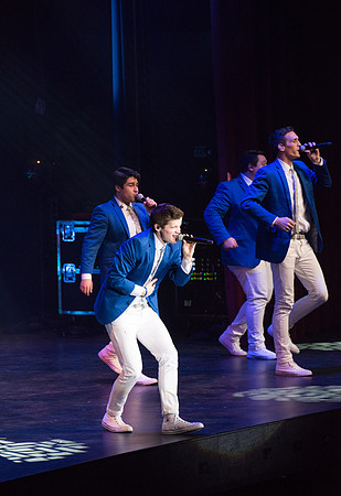 BYU Vocal Point sang their hearts out on stage to an excited and enthusiastic crowd of fans. January 2019