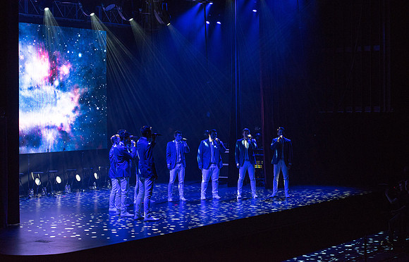BYU Vocal Point sang their hearts out on stage to an excited and enthusiastic crowd of fans. January 2019