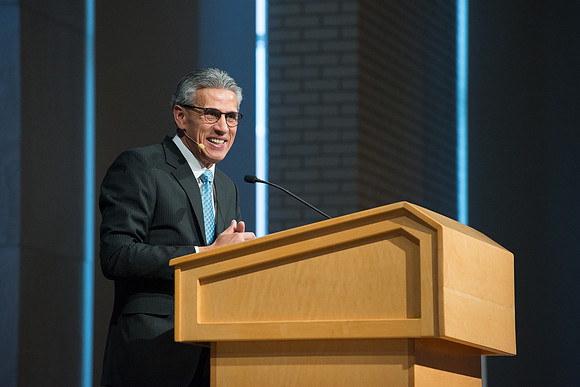Employees from across campus gather to learn at the fifth annual conference. "Developing attitudes and skills that will help us become better employees of BYU-Idaho and better disciples of Jesus Chris
