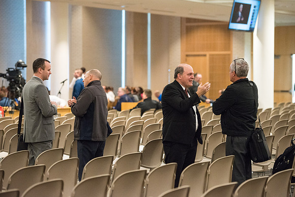 Employees from across campus gather to learn at the fifth annual conference. "Developing attitudes and skills that will help us become better employees of BYU-Idaho and better disciples of Jesus Chris