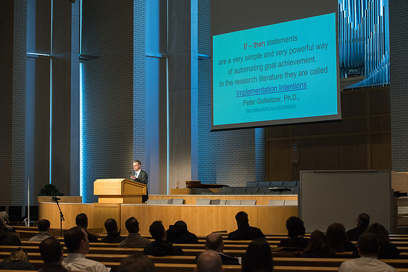 Employees from across campus gather to learn at the fifth annual conference. "Developing attitudes and skills that will help us become better employees of BYU-Idaho and better disciples of Jesus Chris