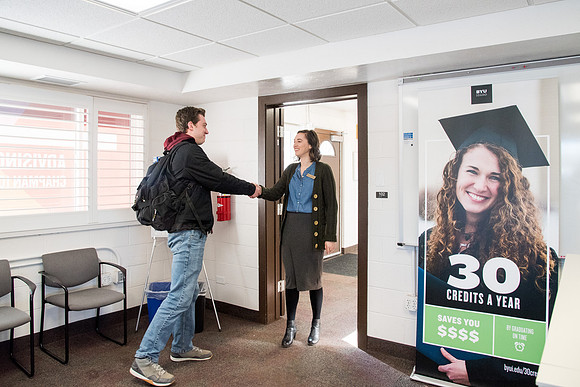 Academic Advising Center help students along their paths to academic and career success.