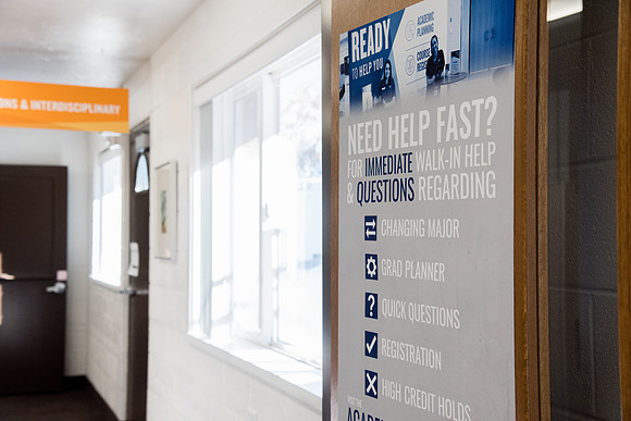 Academic Advising Center help students along their paths to academic and career success.