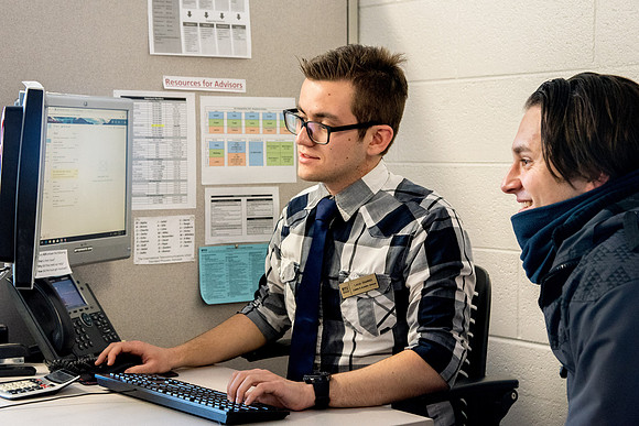 Academic Advising Center help students along their paths to academic and career success.