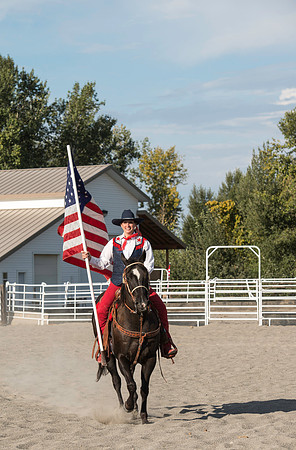 Julie Lee is an Americana horseback rider and has been affiliated with teaching at BYU-Idaho.